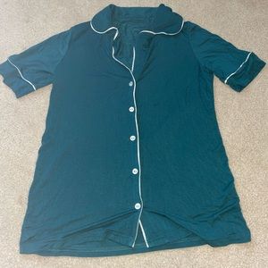 Emerald green PJ set